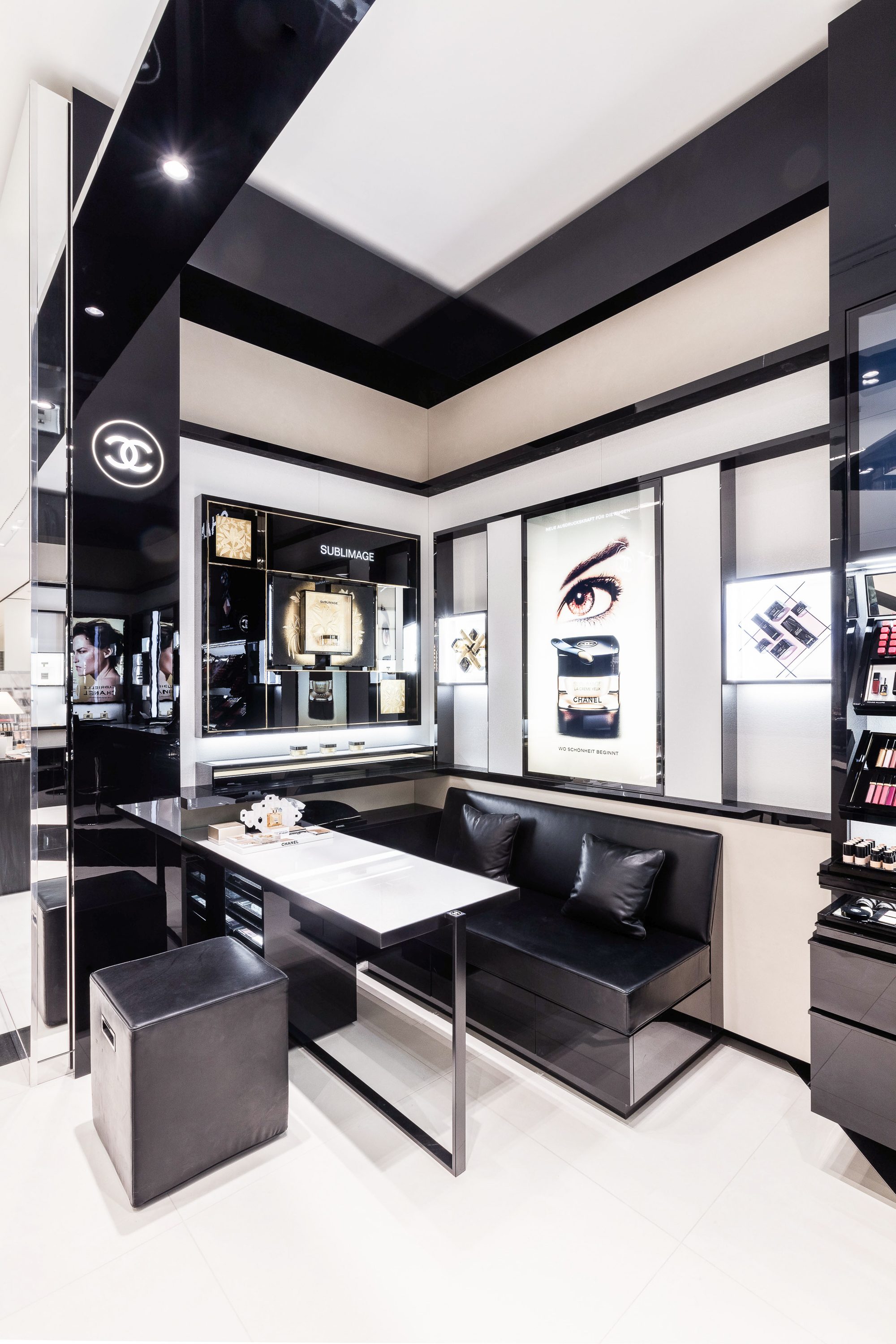 Chanel Shop und Counter Design