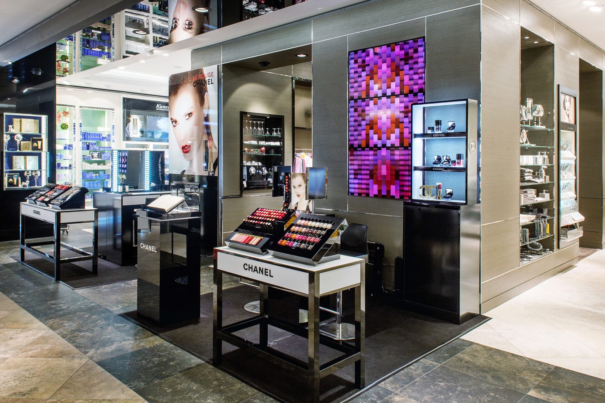 Chanel Shop und Counter Design