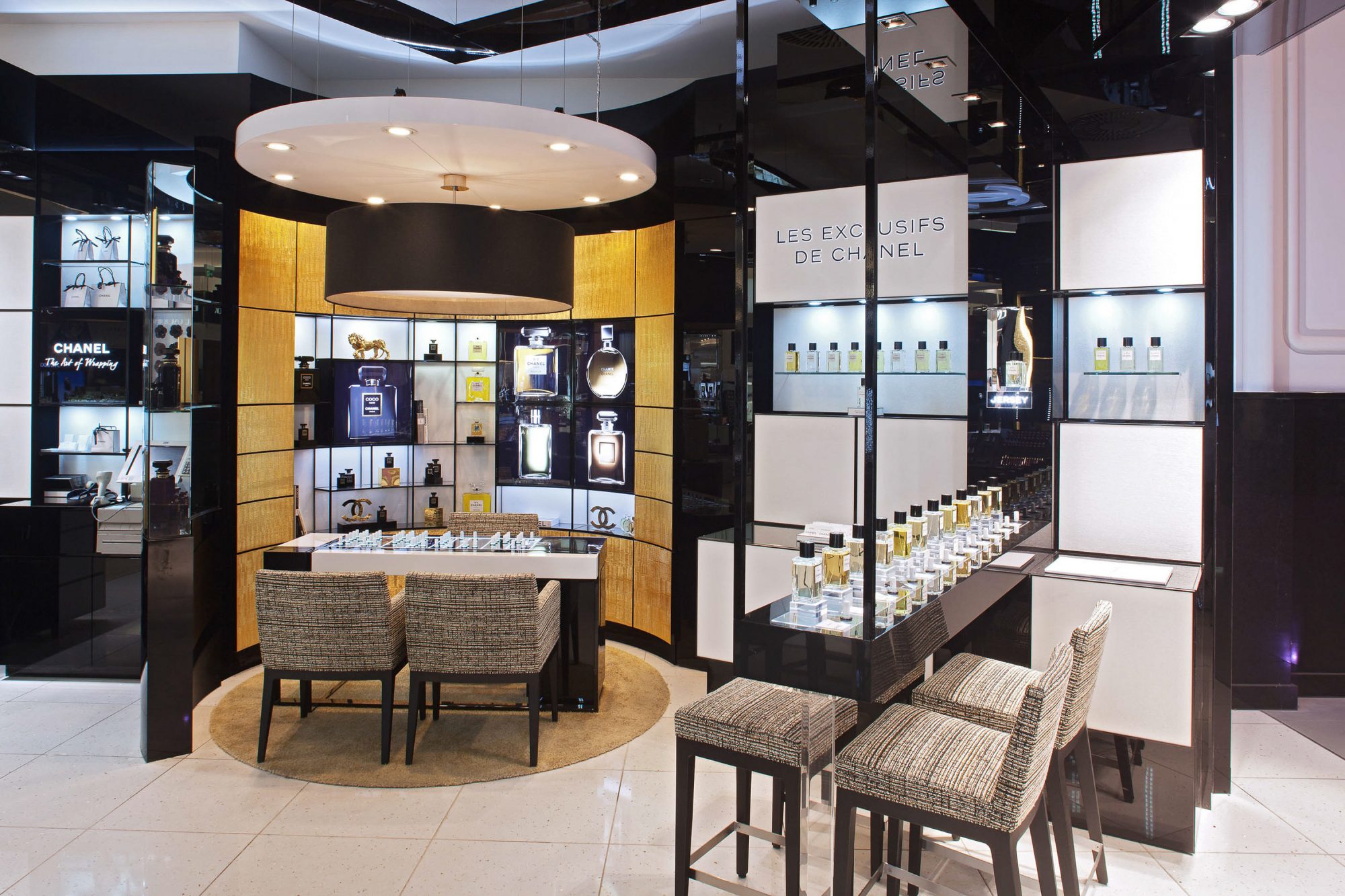 Chanel Shop und Counter Design