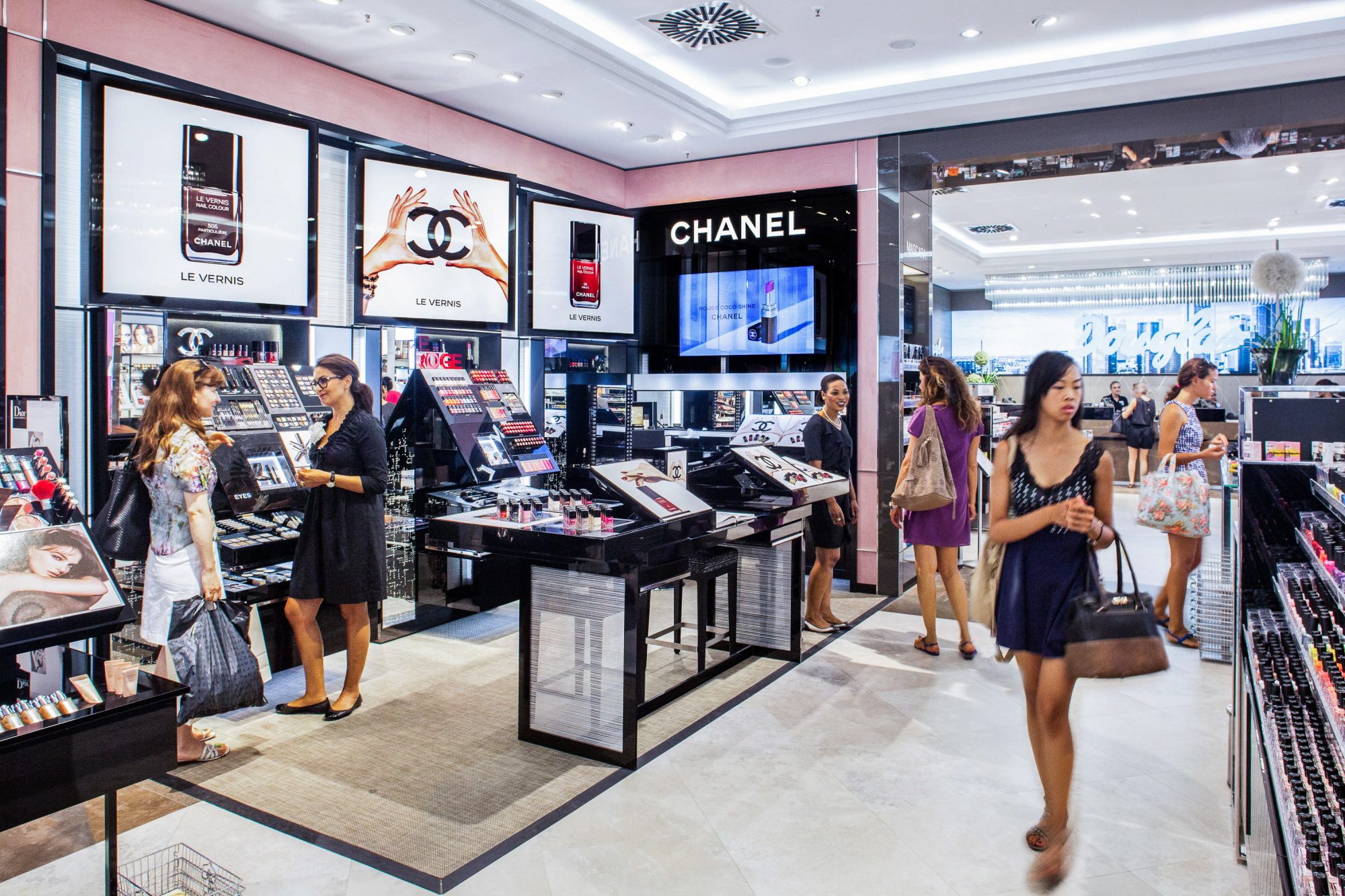 Chanel Shop und Counter Design