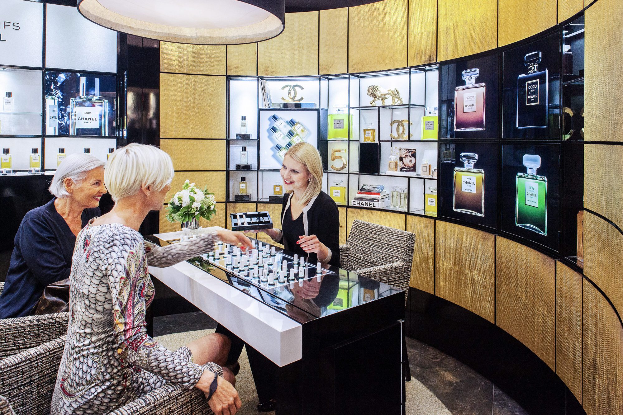 Chanel Shop und Counter Design